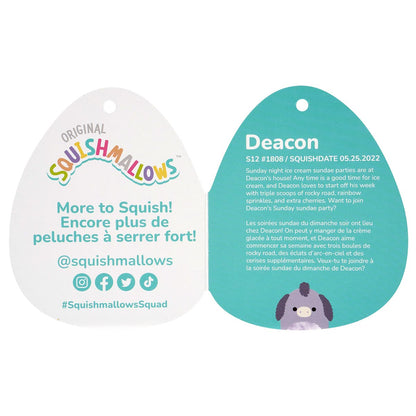 Deacon the Purple Donkey