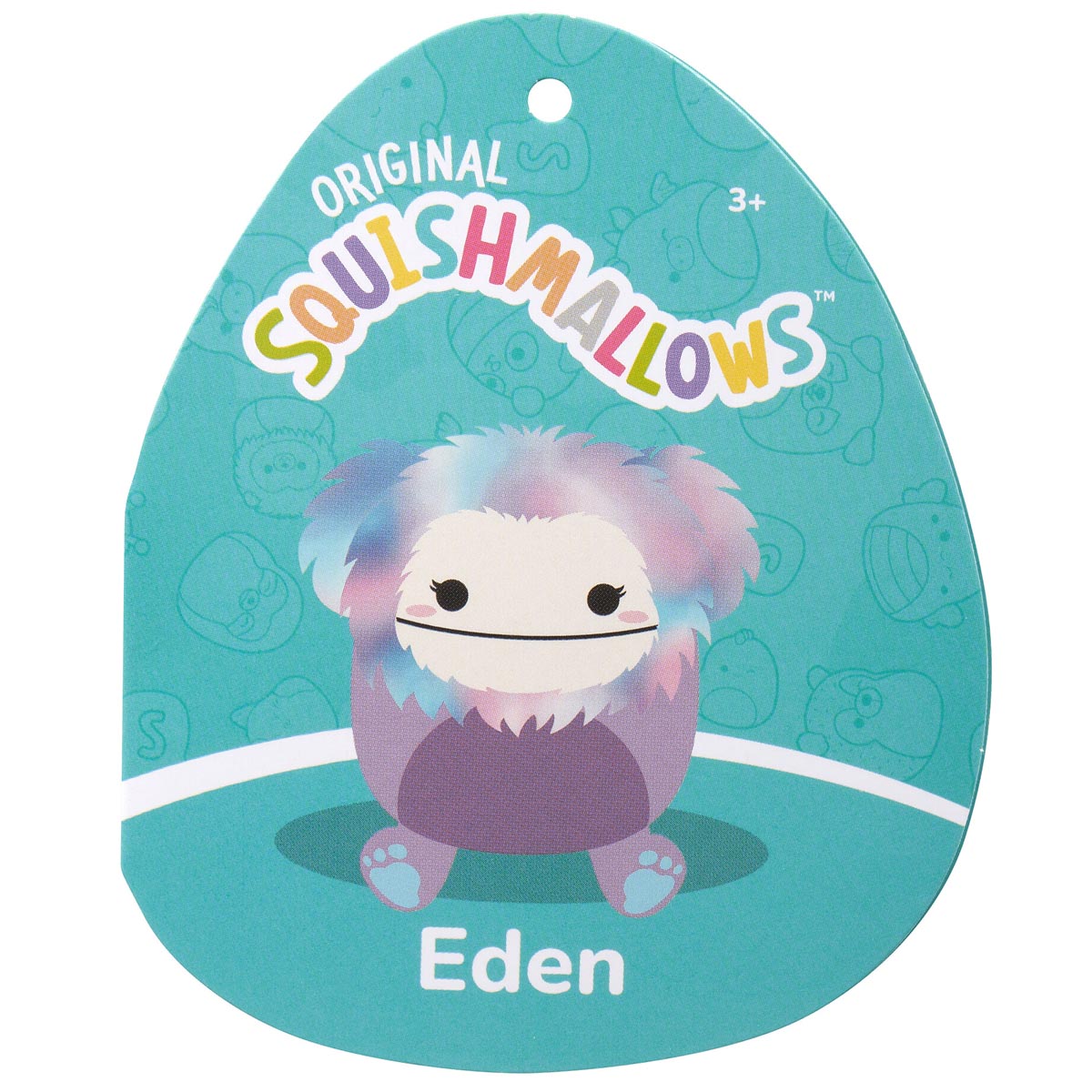 10-Inch Eden the Purple Bigfoot