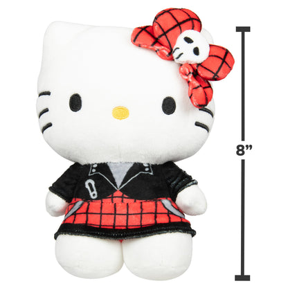 Hello Kitty and Friends Series 2 - Hello Kitty 8-Inch Red Punks Plush