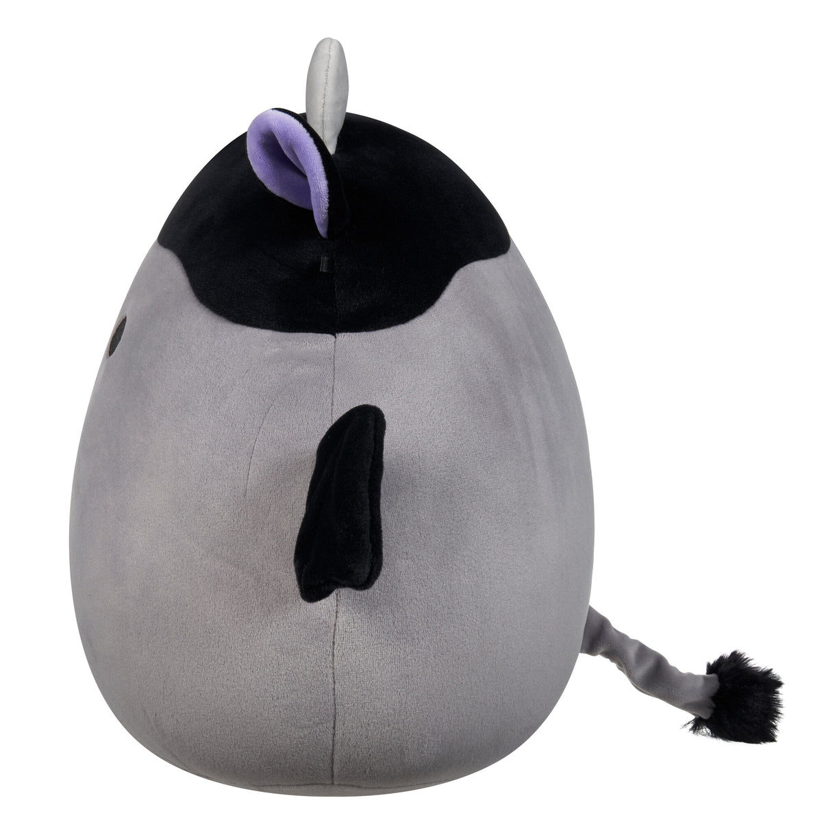12-Inch Bridgette the Grey and Black Cow Bat