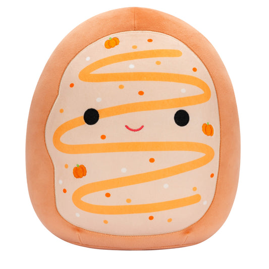 11-Inch Tadd the Frosted Pumpkin Donut with Orange Drizzle