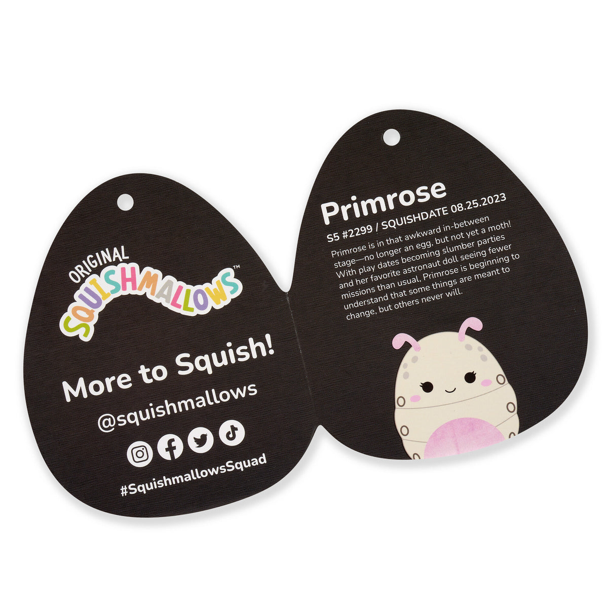 Select Series: 5" Primrose Silkworm & 8" Prior Silk Moth 2-Pack