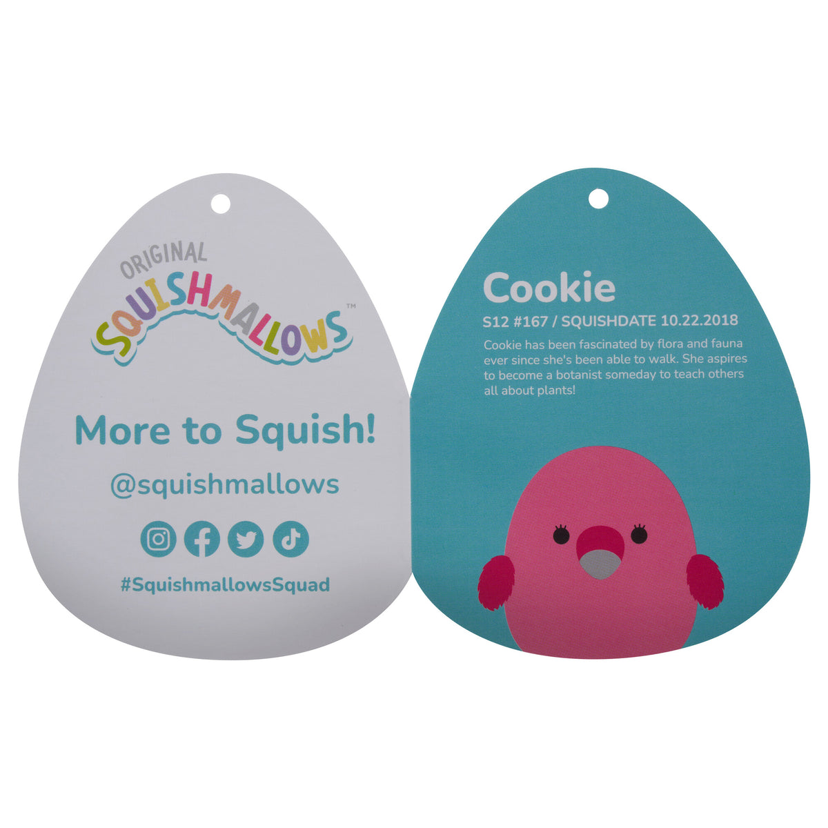12-Inch Cookie the Flamingo