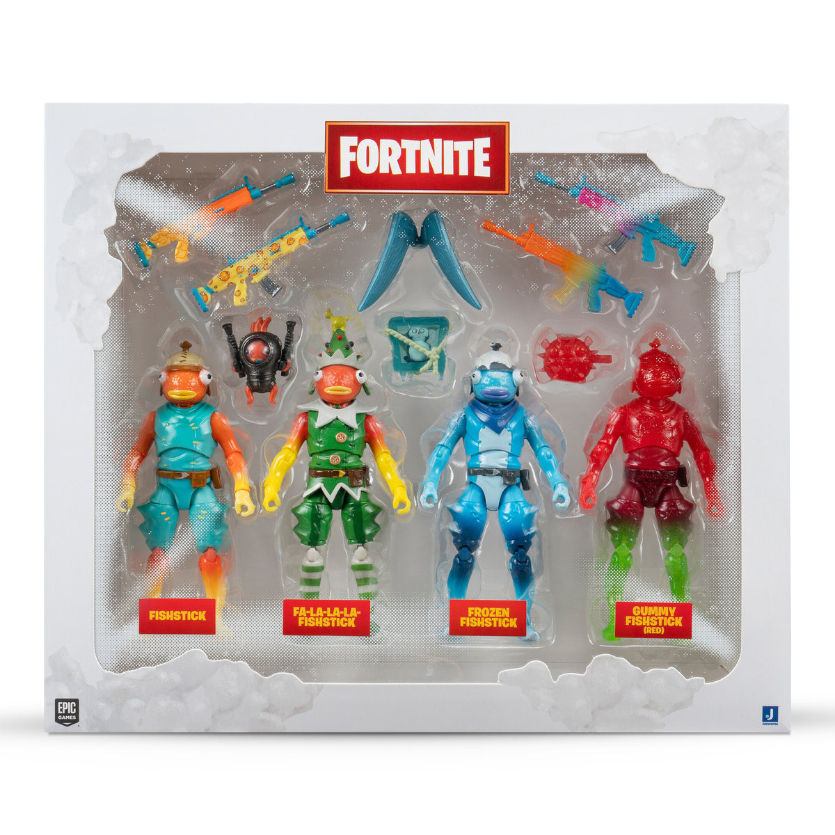 Fortnite Frozen Fishstick 4-Pack