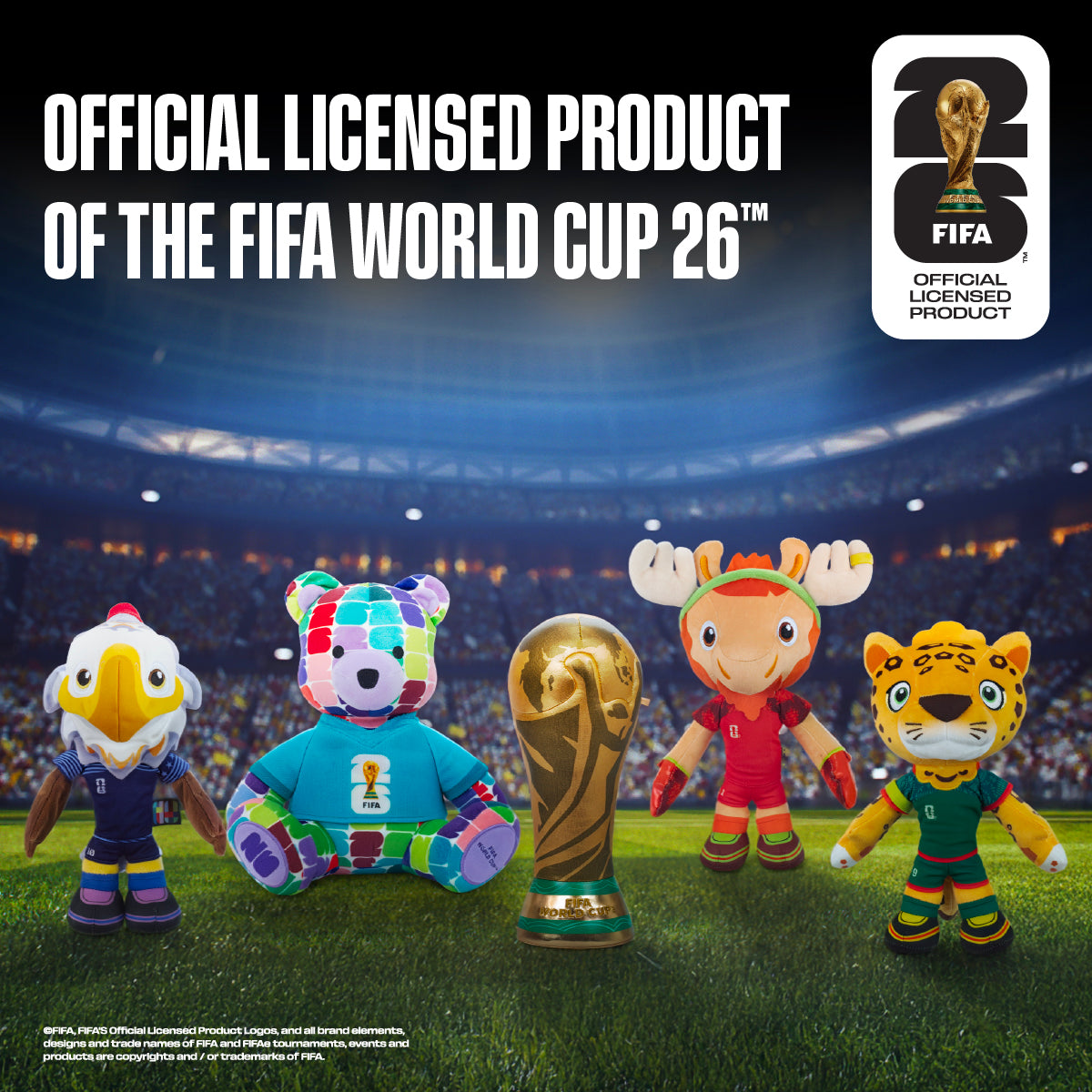 FIFA World Cup 2026 10-Inch Plush Trophy