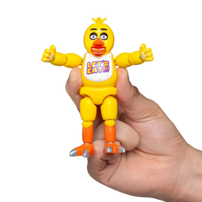 Five Nights at Freddy’s Classic Chica Office Set - 5-Inch Articulated Figure