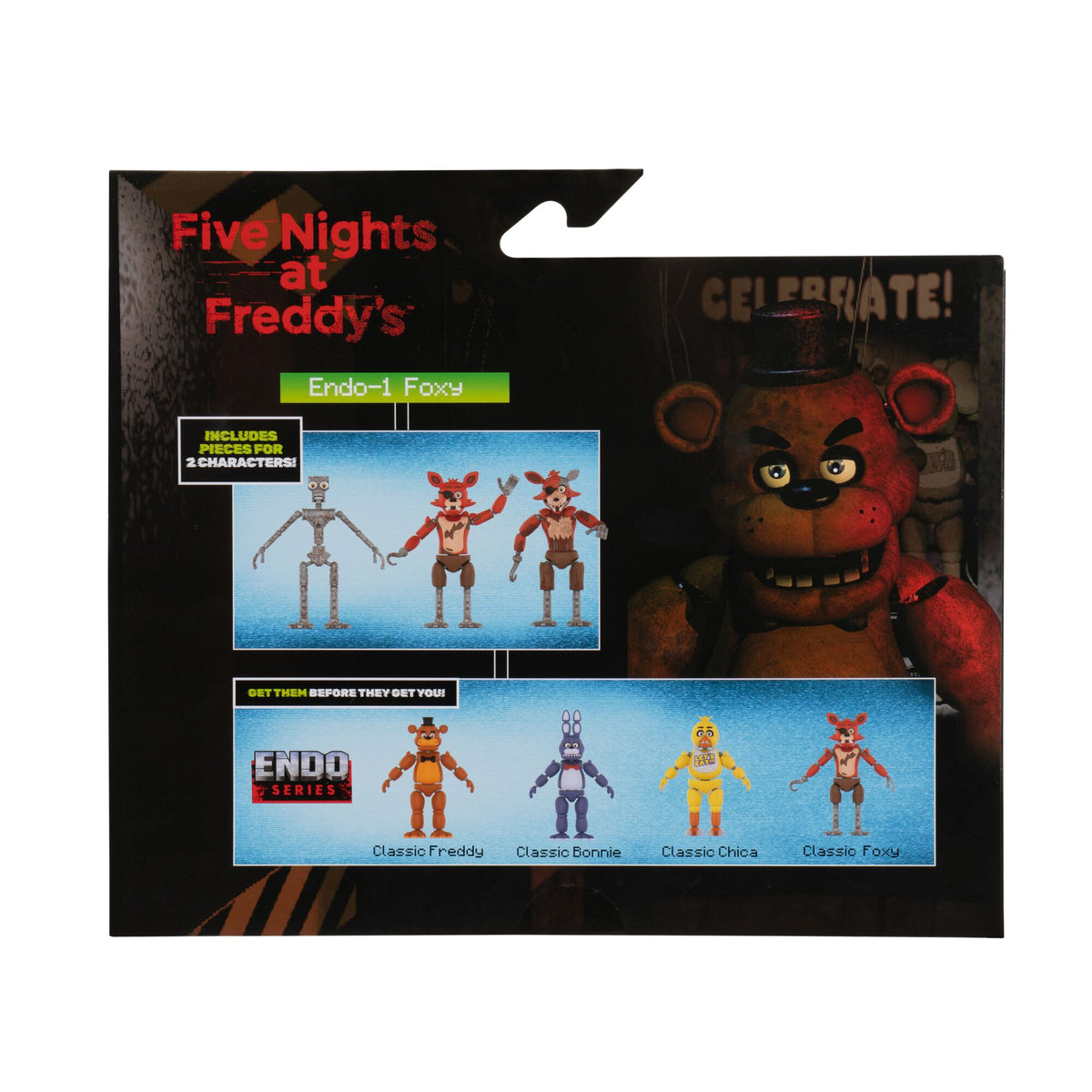 Five Nights at Freddy’s Endo-01 (Classic Foxy and Withered Foxy)