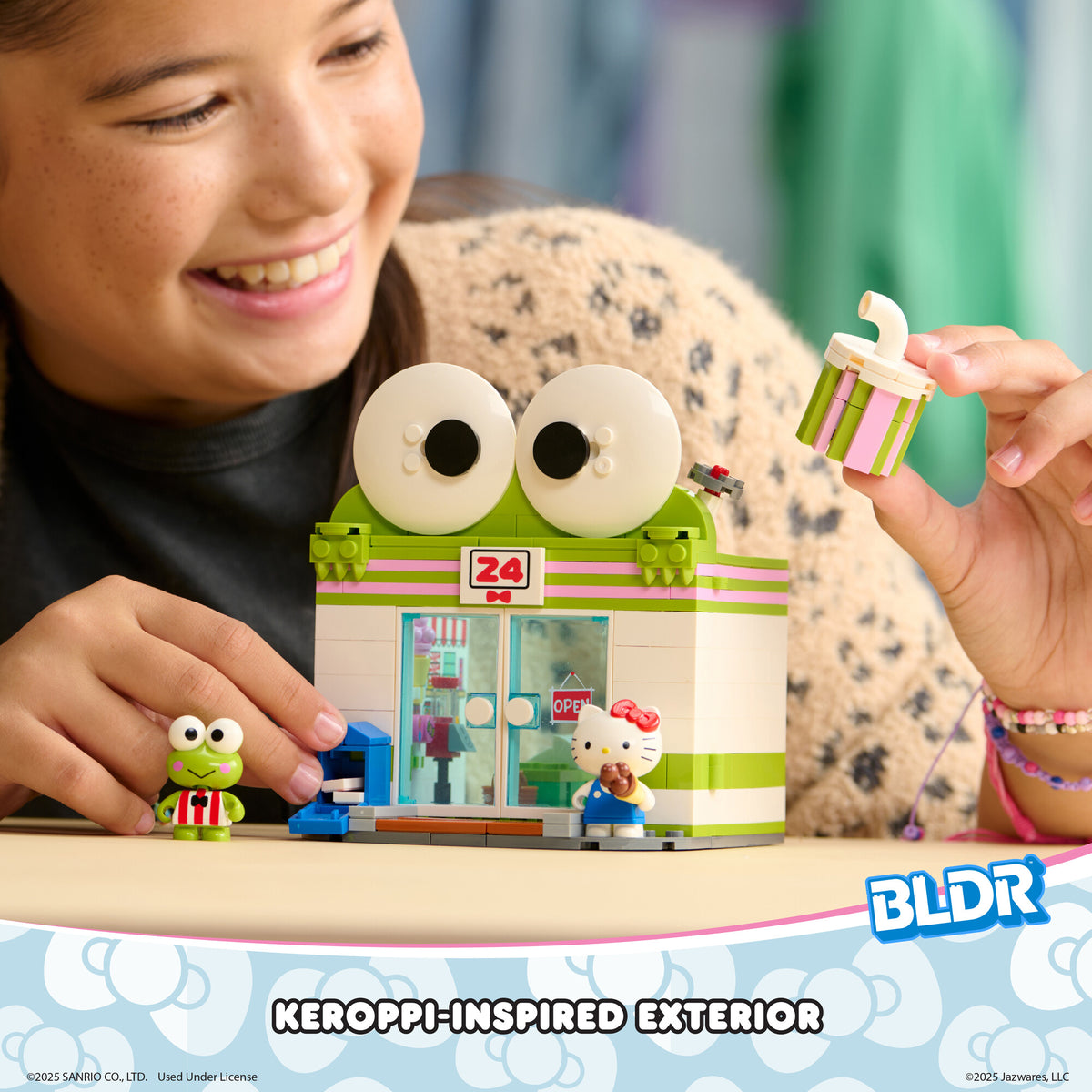 Hello Kitty and Friends Keroppi Mart Building Set