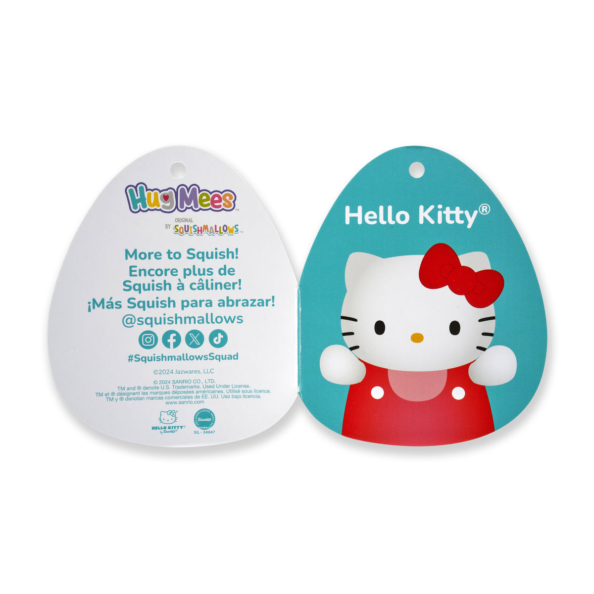 Hello Kitty and Friends 10-Inch Hello Kitty HugMees