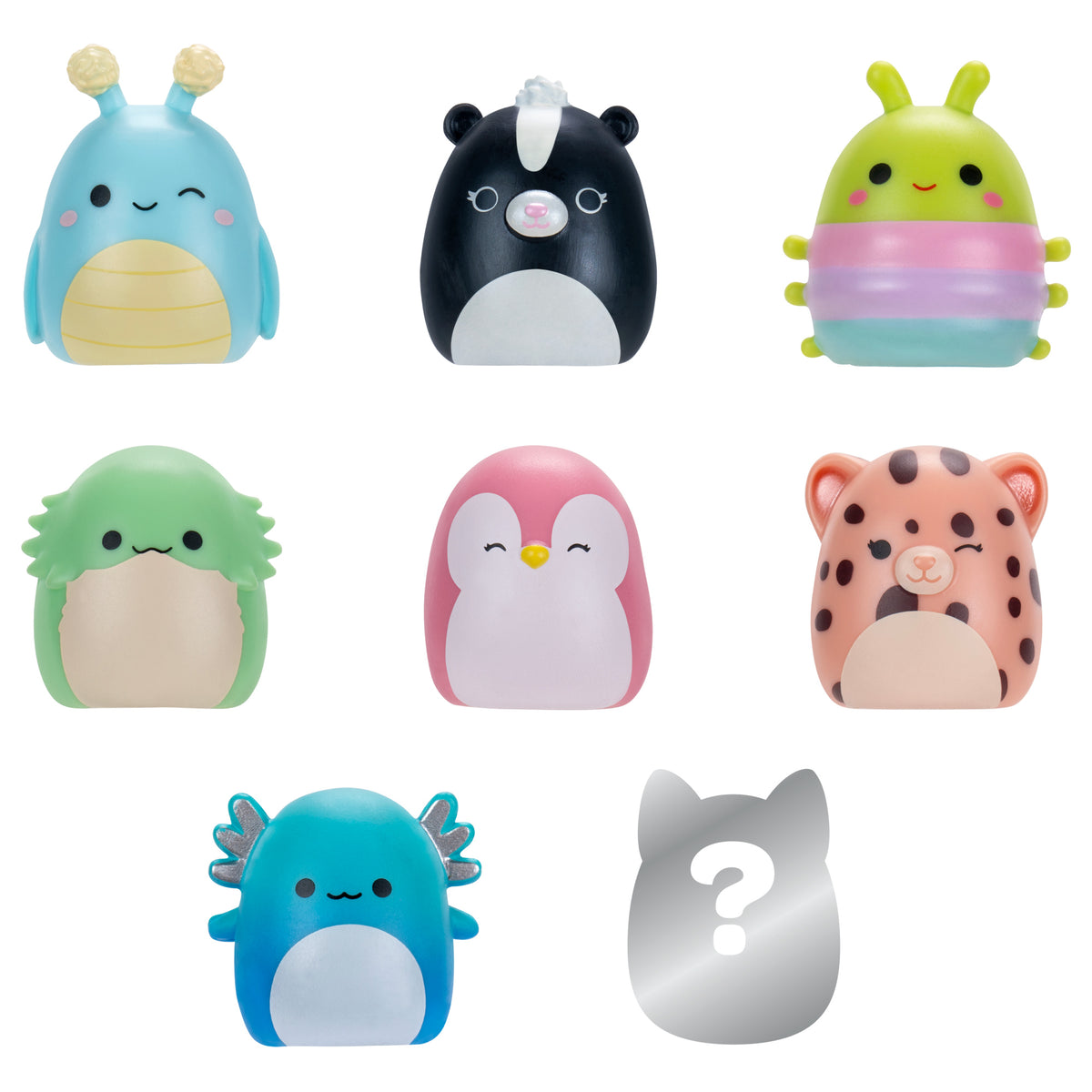 Squish-a-longs Mini-Squish 8-Pack Style 1